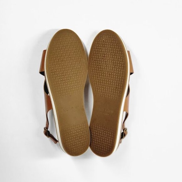 COLE HAAN mira cross-band leather slingback sandals Sz 8B - Picture 7 of 8